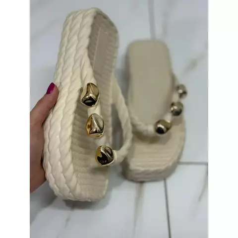 Chinelo Plataforma Marrocos