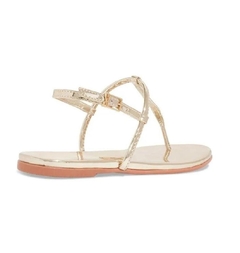 Rasteira metalizada Santa Lolla na internet