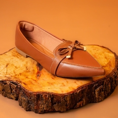 Imagem do Mocassim napa laço bico
