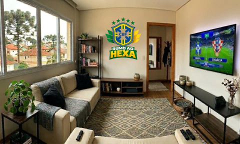 Adesivo Vínilico Brasil CBF
