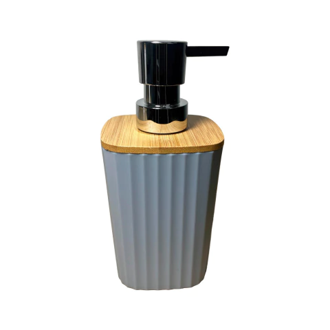 Dispenser para Sabonete Líquido com Detalhes de Bambu - 6653 II