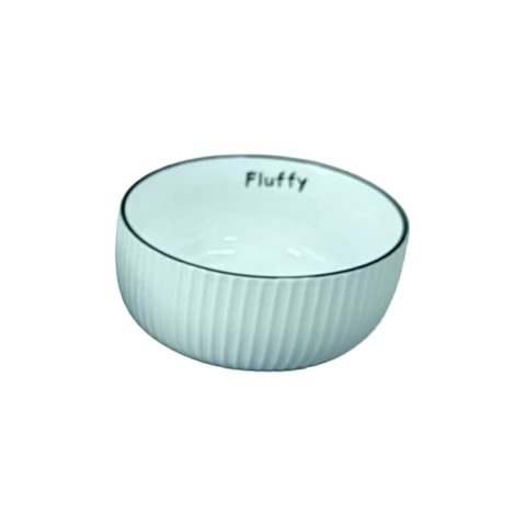 Bowl de cerâmica com textura canelada 15 cm disponível em 3 cores - CG5865