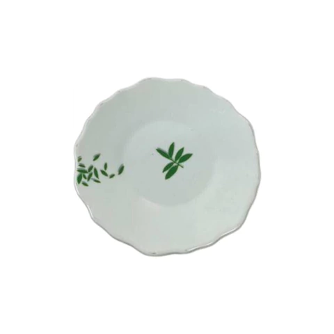 Prato de cerâmica 14 cm com borda ondulada disponível em 6 variações - CG6561