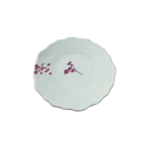 Prato de cerâmica 14 cm com borda ondulada disponível em 6 variações - CG6561