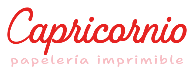 Imprimibles Capricornio