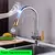 Sensor de toque filtro torneiras cozinha níquel escovado quente e fria pull out - Thorstar importados 