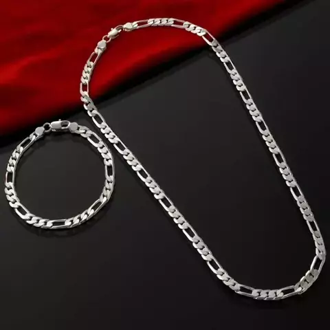 Corrente e Pulseira Prata 925 Esterlina® - comprar online