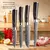 DamaPro Chef - Faca Damasco do chef; facas de cozinha conjunto Profissional