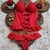 CORSELET AMANDA RENDADO COM CALCINHA FIO DENTAL - Vitória Sexy