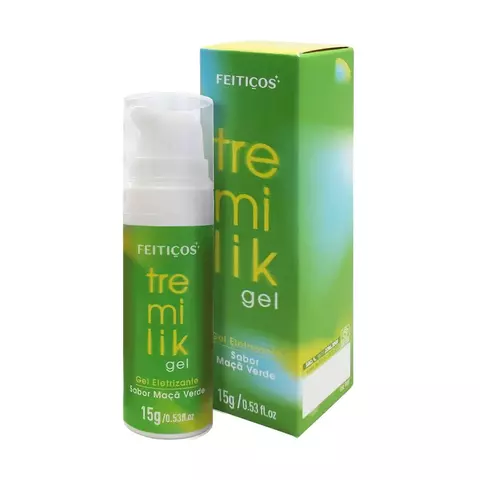 TREMILIK GEL SABOR MAÇA VERDE COM VIBRAMAX 15G