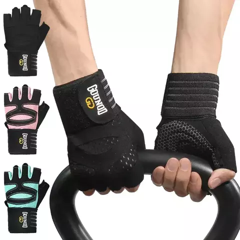 Luvas Bellara ProGrip – Antiderrapante com Suporte de Punho