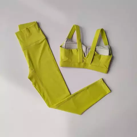 Conjunto Fitness Bellara Feminino - Top e Legging