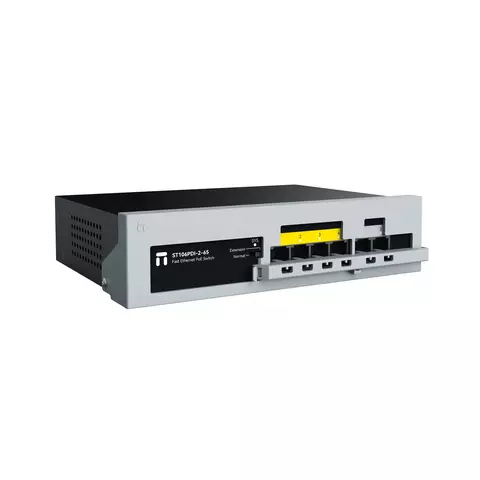 Switch NETIS ST106PDI-265 6 puertos 10/100M: 4 puertos PoE + 2 puertos de enlace ascendente