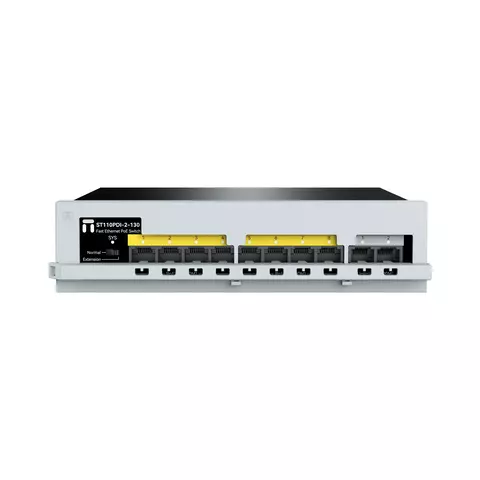 Switch NETIS ST110PDI-2-130 Fast Ethernet con bloqueo de seguridad incorporado
