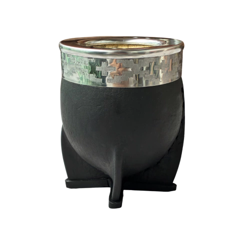 Mate Imperial Calabaza Virola de Acero Inoxidable