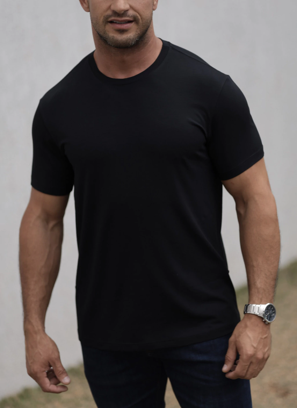 Camiseta Modal Preta