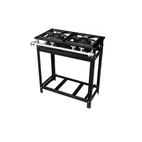 Fogão Industrial 2 Bocas 1QS1QD Cristal Aço