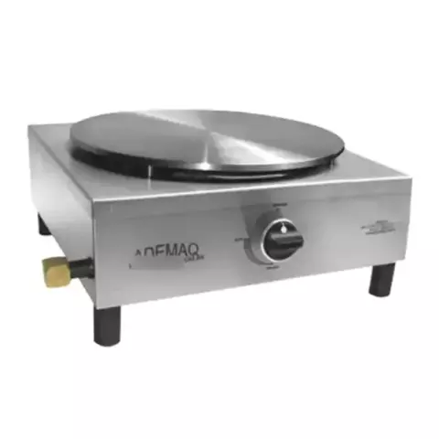 Máquina de Crepe Francês Panquequeira a Gás Ademaq