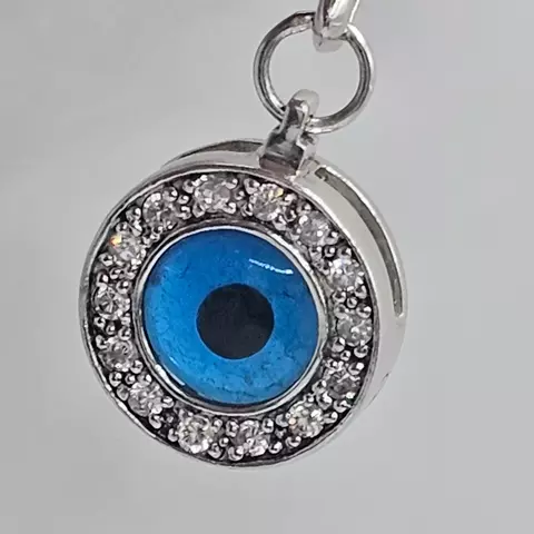 DIJE OJO CON CUBICS CRISTAL ENGARZADOS