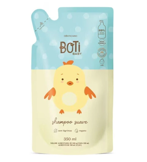 Refil Shampoo Suave Boti Baby 350ml - OBoticário