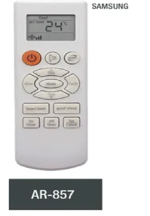CONTROL AIRE ACONDICIONADO AR857