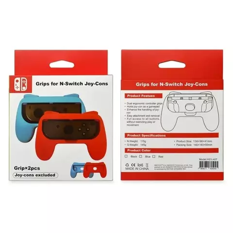 PACK DE 2 GRIPS PARA JOY-CON NITENDO SWITCH