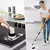 Cepillo de limpieza Turbo eléctrico inalámbrico, fregador giratorio multifuncional de mango largo, accesorios de baño - tecnocellshop