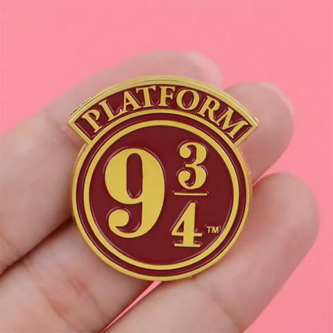 Pin Metálico Andén 9 3/4 - Harry Potter