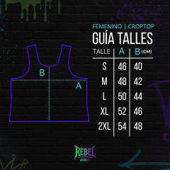 Crop Top Black Mamba Concept #8 / #24 – Rebel Jersey®