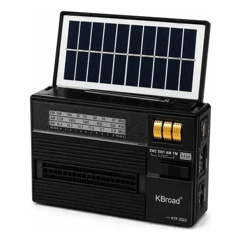RADIO KBOARD BT C/PANEL SOLAR KFT1440