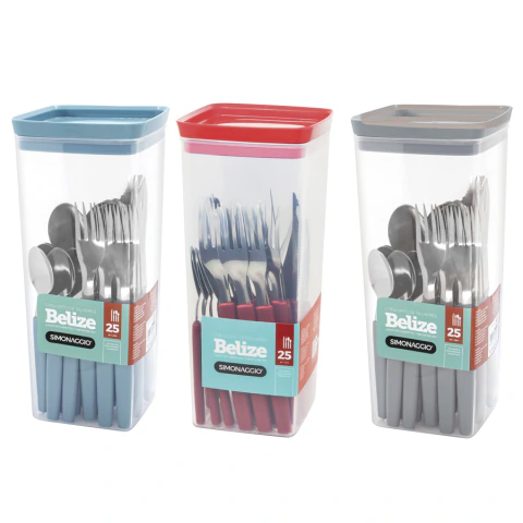 SET 24 CUBIERTOS SIMONAGGIO BELIZE (CEG)