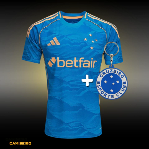Camisa Cruzeiro III 25/26 Torcedor Adidas Masculina - Azul - comprar online