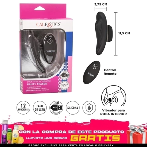 Vibrador Interno Con Control Remoto Y Carga USB