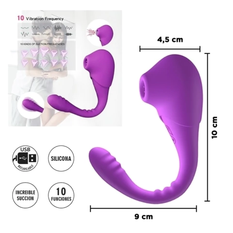 Pictor : Succionador Vibrador Para Parejas
