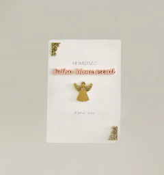 Caja para vela de bautizo