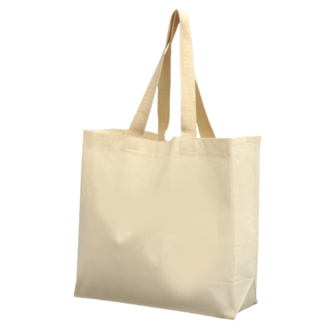 Ecobag Algodão Cru com Fundo e Fole 40 X 30 X 10 cm