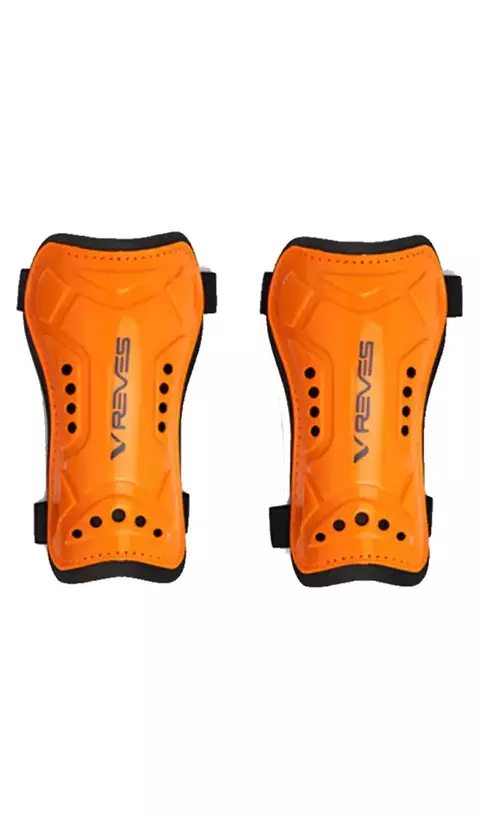 Canilleras Hockey Reves Junior Eva Polietileno Naranja - comprar online