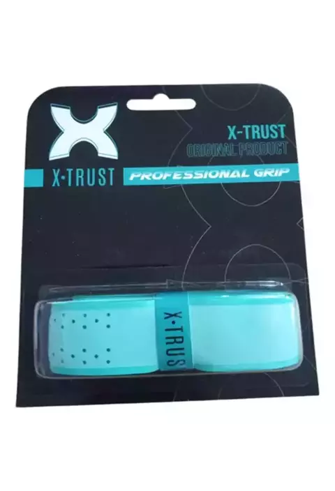 Grip Xtrust Profesional Perforado Adherente Padel/Tenis Verde - comprar online