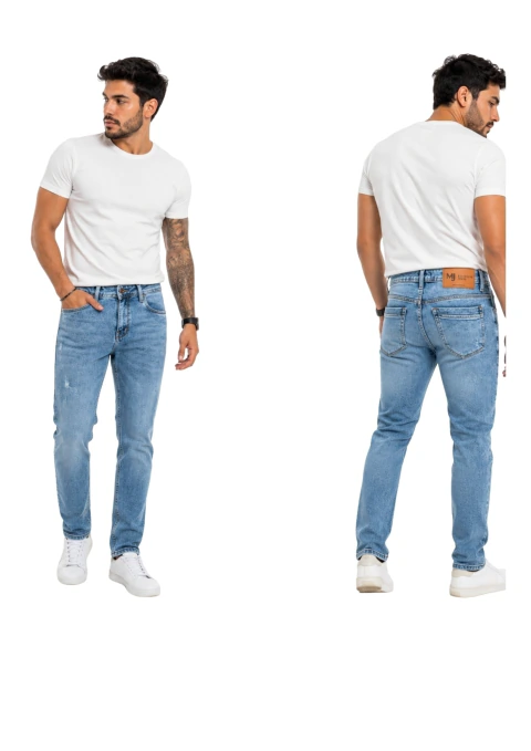 Jeans Skinny -Biel