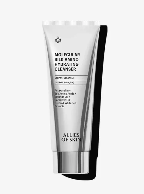 Allies of Skin Molecular Silk Amino Hydrating Cleanser - comprar online