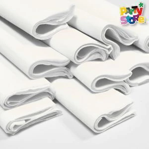 PAPEL CREPE BLANCO x 10 unidades - comprar online