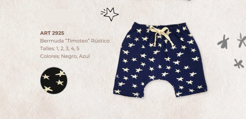 Bermuda “Timoteo” Rústico