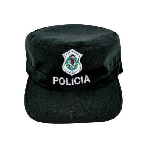 kepi del uniforme de policía argentina