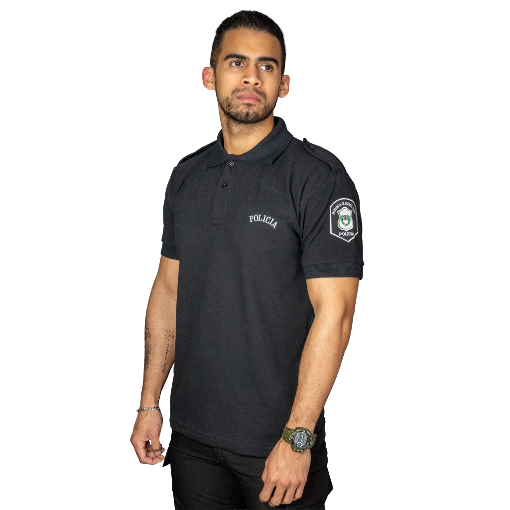 chomba de uniforme de policía nacional