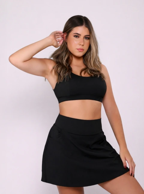 SHORTS SAIA BOLSO PRETO
