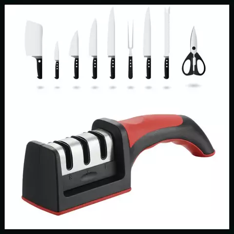 Afiador de Facas Profissional Mágico - Amola Fácil Chef