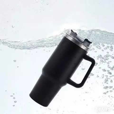 Copo Térmico Inox 1200ml - Kit 3 Peças com Canudo