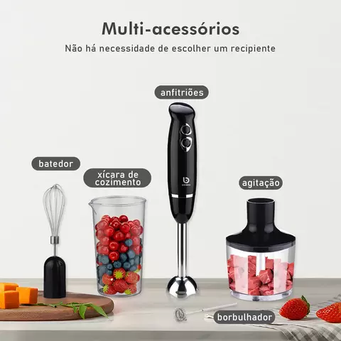 Mini Liquidificador Portátil Coibeu 127V - Mixer Elétrico