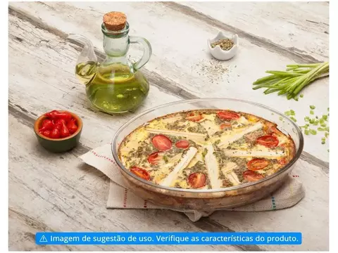 Assadeira de Vidro Oval Marinex