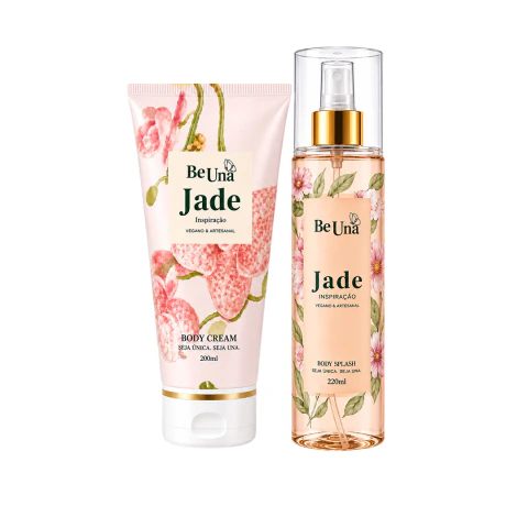 Kit Body Splash e Body Cream Jade